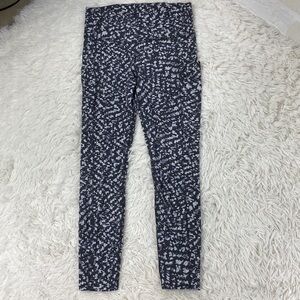 Lululemon Fast and Free Tight II 25" *Non-Reflective Nulux Pace Lace Graphite